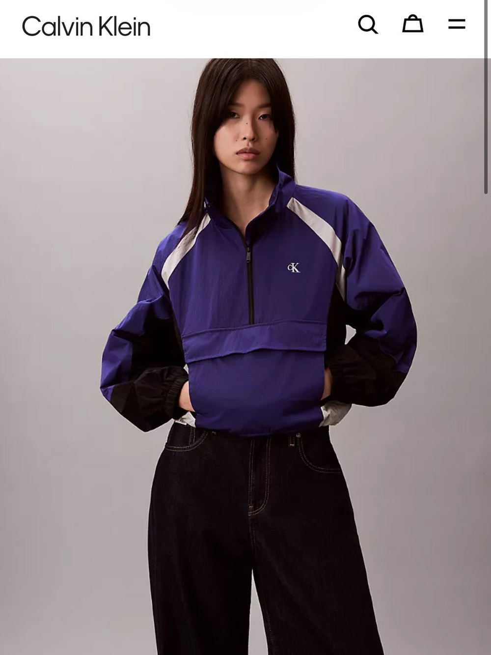 Calvin Klein Colorblock Relaxed Jacket